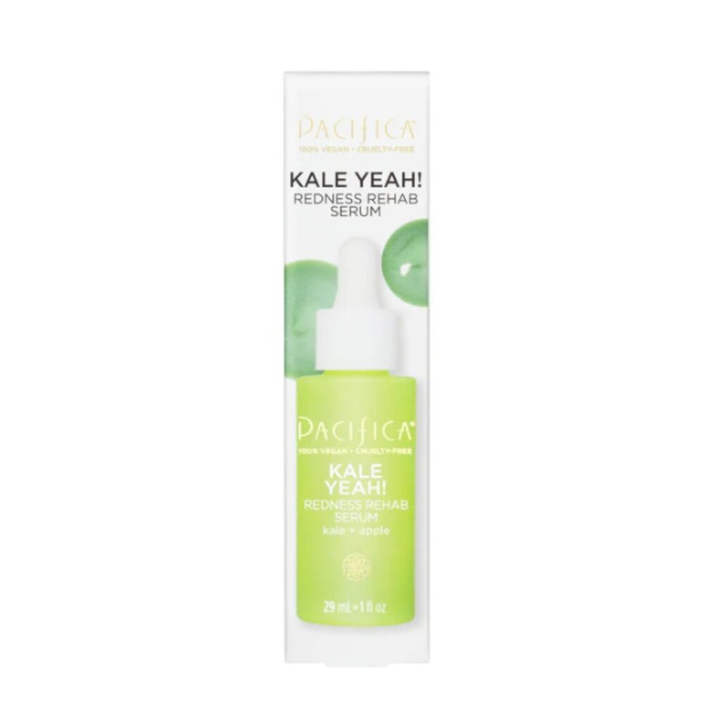 🔥3/$30 NIB Pacifica Kale Yeah! Redness Rehab Serum Full Size 1 Fl Oz - Picture 5 of 5